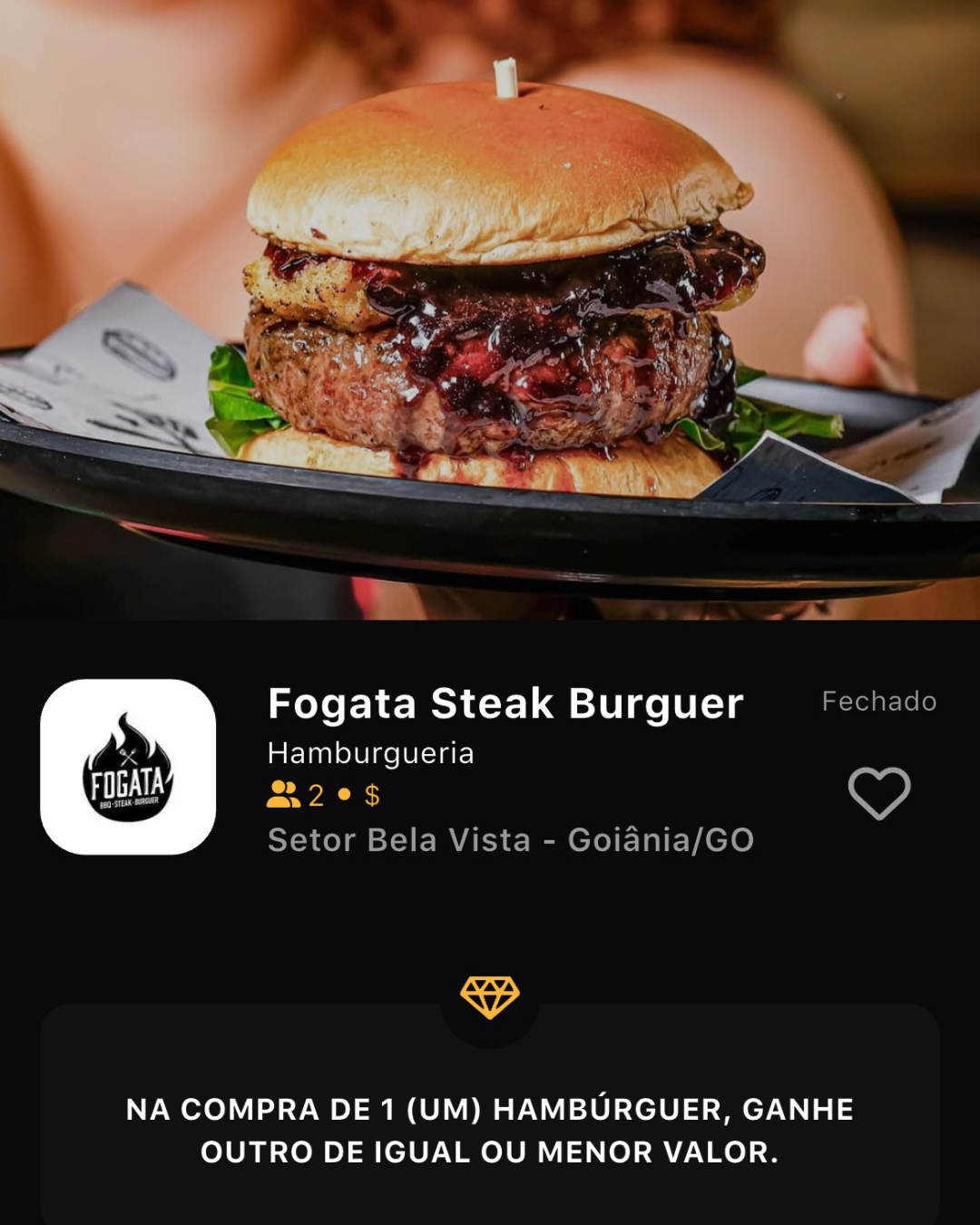 FOGATA STEAK BURGUER