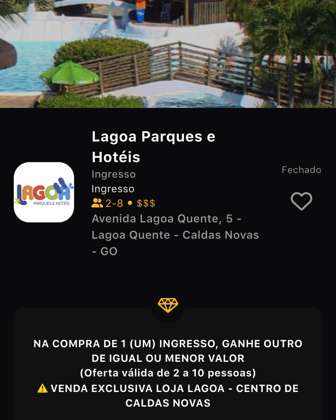 PARQUE AQUATICO CALDAS